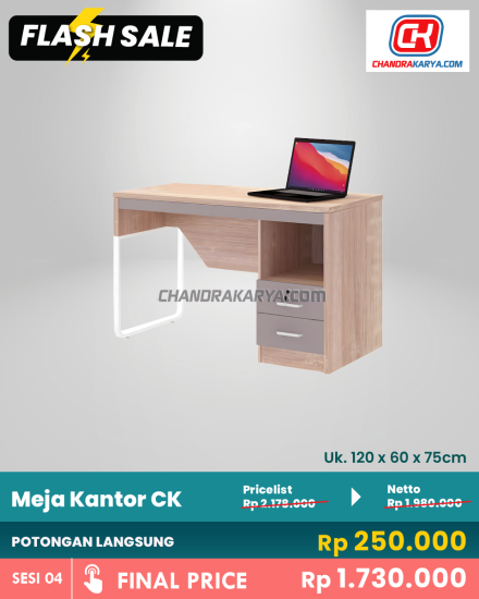 Meja Kantor - CK [Flash Sale] Chandra Karya