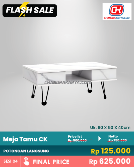 Meja Tamu - CK [Flash Sale] Chandra Karya