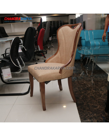 Dining Chair C 04 Beige [Clearance Sale Ex Display] Chandra karya
