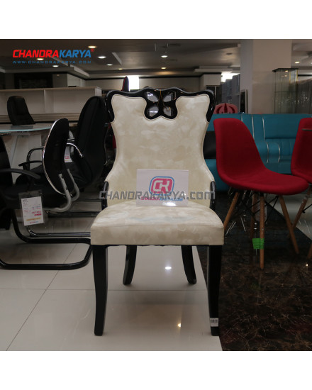 Dining Chair C06 White [Clearance Sale Ex Display] Chandra karya
