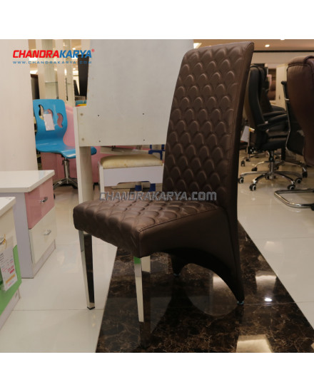 Dining Chair B363 Coffee [Clearance Sale Ex Display] Chandra karya
