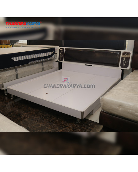 Bed A 212 White-Black 180x200 [Clearance Sale Ex Display] Chandra karya