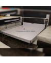 Bed A 212 White-Black 180x200 [Clearance Sale Ex Display] Chandra karya