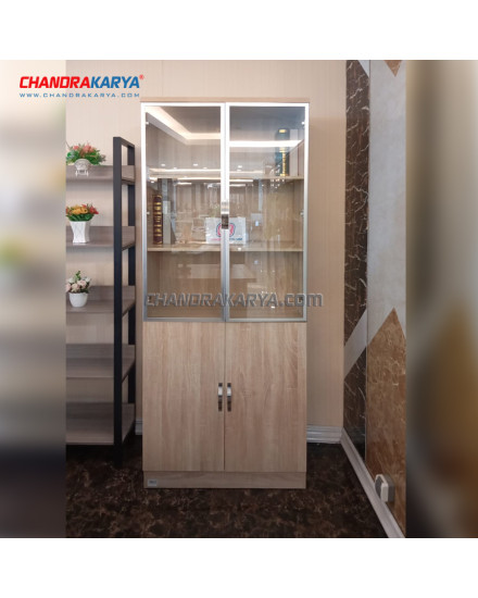 Book Cabinet K842 S Maple 2Pt [Clearance Sale Ex Display] Chandra karya