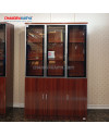 Book Cabinet K843 25 Walnut 3Pt [Clearance Sale Ex Display] Chandra karya