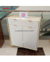 Shoes Cabinet RD6301 White [Clearance Sale Ex Display] Chandra karya