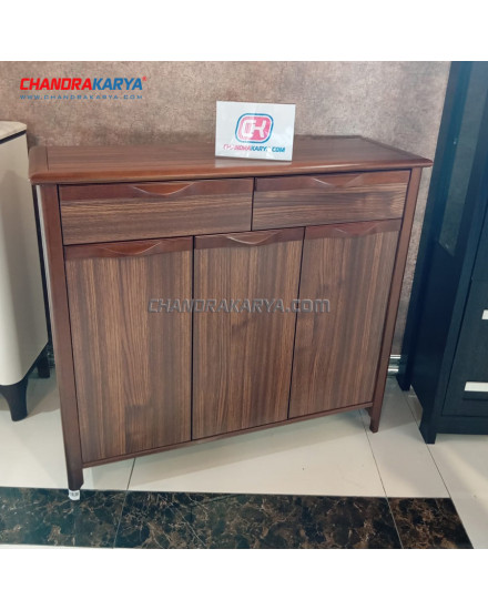 Shoes Cabinet S80 Brown [Clearance Sale Ex Display] Chandra karya