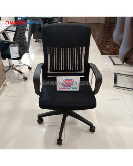 Office Chair Kaila 387 Black [Clearance Sale Ex Display] Chandra karya