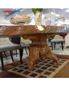 Dining Table 002 Brown [Clearance Sale Ex Display] Chandra karya