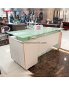 Office Desk CXTX - 701 White 1.6M [Clearance Sale Ex Display] Chandra karya