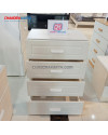 Cabinet Q-OKN 6C04P White 4 Laci [Clearance Sale Ex Display] Chandra karya