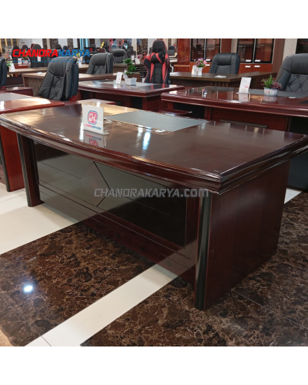 Office Table Dodoma T240-20 15 Cherry 2M + L Biro [Clearance Sale Ex Display] Chandra karya