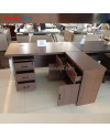 Office Table Elona M2001-16 J Mahogany 1.6M [Clearance Sale Ex Display] Chandra karya