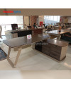 Office Table T525-18 C Natural 1.8M [Clearance Sale Ex Display] Chandra karya