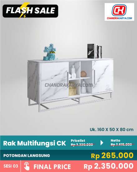 Rak Multifungsi CK [Flash Sale] Chandra Karya